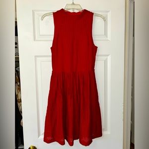 Deletta dress, with plaid chiffon overlay. XS.